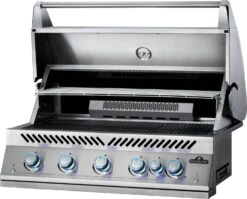 Napoleon 700-Series 38" BIG38 Edelstahl Einbaugrill Inkl. Drehspieß - Modell 2023 -Grillen im Freien Napoleon Einbaugrill 700 Series BIG38 Infrarot Backburner