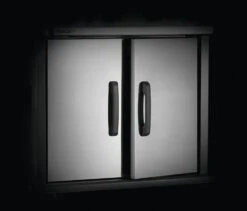 Napoleon Rogue SE 525 Edelstahl Gasgrill Mit Sizzle Zone Und Heckbrenner - SMART Deal Inkl. Grillfürst Grill Control - Modell 2023 -Grillen im Freien Napoleon Gasgrill SE525 Unterschrank Tueren Edelstahl