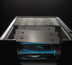 Napoleon Outdoor Küche Oasis Compact 105 Mit Prestige 500 Einbaugrill Und Einbau Sizzle Zone - Inkl. Arbeitsplatte Aus Feinsteinzeug -Grillen im Freien Napoleon Oasis Compact P500 Brennersystem Edelstahl