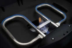 Napoleon Phantom TravelQ PRO285X Kompakt Gasgrill, Mattschwarz - Mit Klappbarem Wagen Inkl. Warmhalterost - Modell 2023 -Grillen im Freien Napoleon Phantom TravelQ PRO285X Edelstahlbrenner