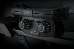 Napoleon Phantom TravelQ PRO285X Kompakt Gasgrill, Mattschwarz - Mit Klappbarem Wagen Inkl. Warmhalterost - Modell 2023 -Grillen im Freien Napoleon Phantom TravelQ PRO285X drehregler