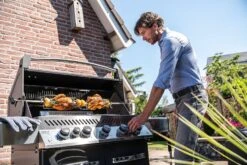 Napoleon Prestige 665 Gasgrill, Charcoal Grau - Mit Safety Glow - Modell 2023 -Grillen im Freien Napoleon Prestige 665 2855 1 1 1