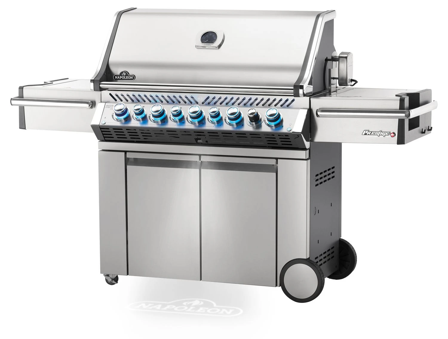 Napoleon Prestige Pro 665-3 Edelstahl Gasgrill Inkl. Drehspieß - X-DEAL Inkl. Napoleon Holzkohlegrill Kugelgrill Ø 57cm 5 Napoleon Prestige Pro 665-3 Edelstahl Gasgrill Inkl. Drehspieß - X-DEAL Inkl. Napoleon Holzkohlegrill Kugelgrill Ø 57cm – Bild 3