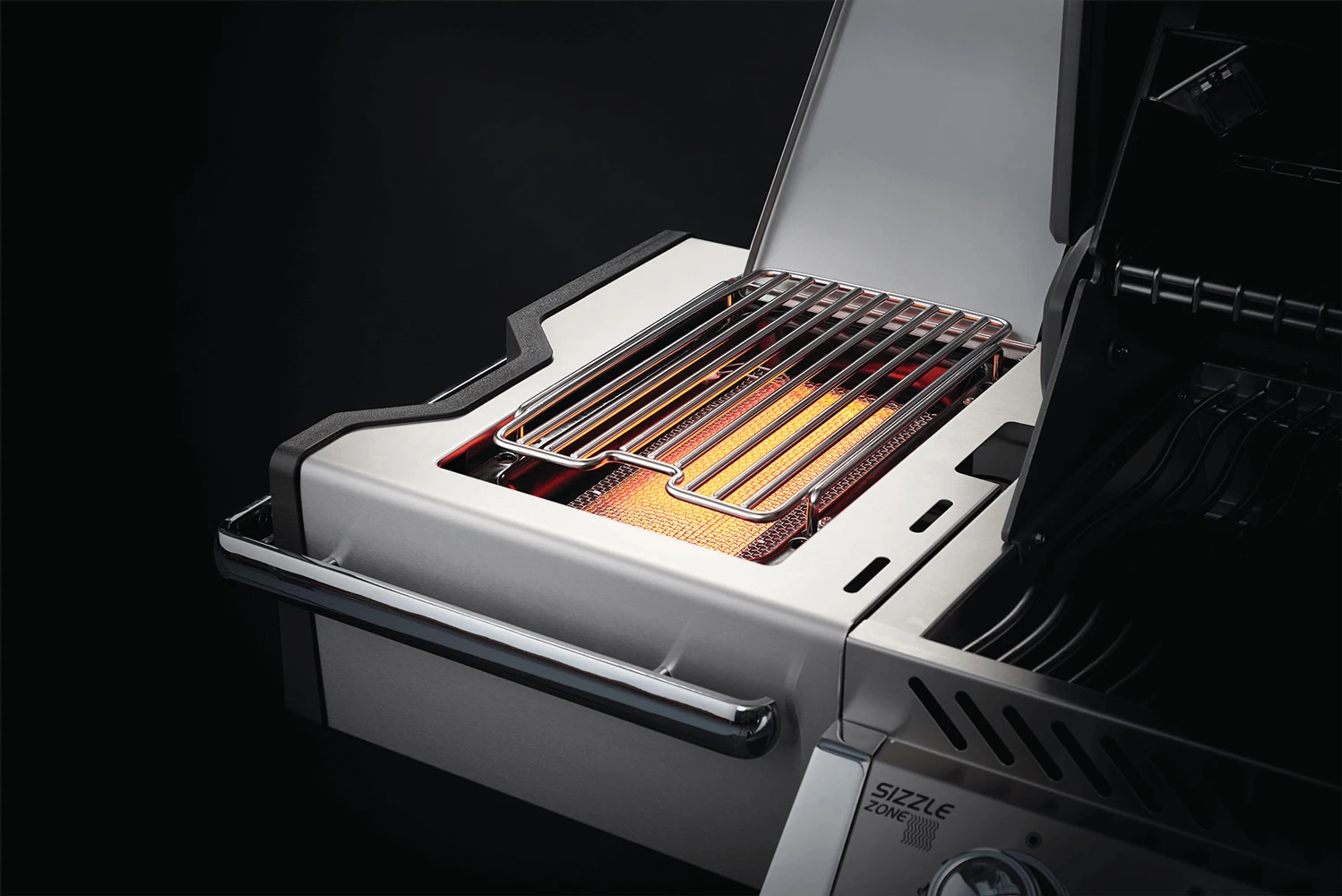 Napoleon Prestige Pro 665-3 Edelstahl Gasgrill Inkl. Drehspieß - X-DEAL Inkl. Napoleon Holzkohlegrill Kugelgrill Ø 57cm 9 Napoleon Prestige Pro 665-3 Edelstahl Gasgrill Inkl. Drehspieß - X-DEAL Inkl. Napoleon Holzkohlegrill Kugelgrill Ø 57cm – Bild 7
