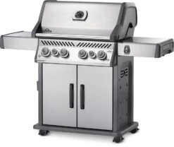 Napoleon Rogue SE 525 Edelstahl Gasgrill Mit Sizzle Zone Und Heckbrenner - SMART Deal Inkl. Grillfürst Grill Control - Modell 2023 -Grillen im Freien Napoleon Rogue RSE 525 Edelstahl Gasgrill