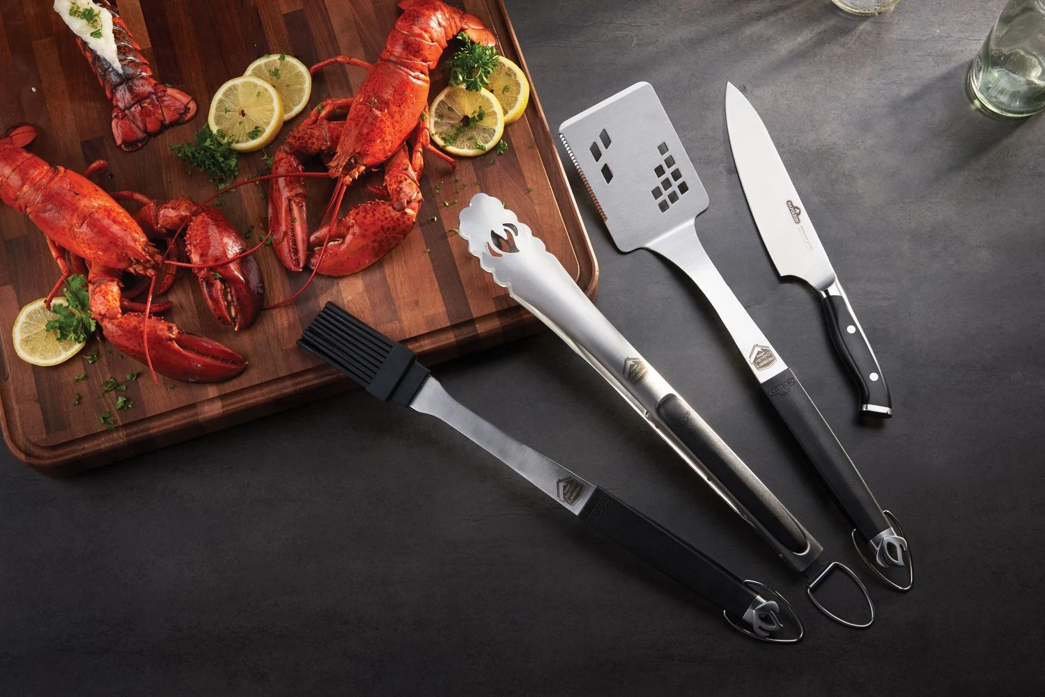 Napoleon 4-teiliges President's Limited Edition Grillbesteck Set 7 Napoleon 4-teiliges President's Limited Edition Grillbesteck Set – Bild 5