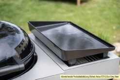 Outdoorchef Gas Kugelgrill Arosa 570 G Evo Black Style - Inkl. Blazing-/Cooking Zone Kit Plus Und Plancha -Grillen im Freien Outdoorchef Arosa 570 G Evo Blazing Cooking Zone mit Plancha