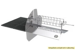 Outdoorchef Dualchef S 425 G Edelstahl Gasgrill Mit Seitenkocher -Grillen im Freien Outdoorchef Dualchef Heat Diffuser Drehspiess 1