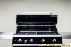 Outdoorchef Dualchef S 425 G Edelstahl Gasgrill Mit Seitenkocher -Grillen im Freien Outdoorchef Dualchef S 425 G geteilter Garraum
