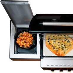 Outdoorchef Dualchef 325 G Gasgrill Mit Seitenkocher + BLAZING ZONE Infrarotbrenner -Grillen im Freien Outdoorchef Dualchef Seitenkocher