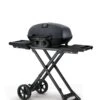 Napoleon Phantom TravelQ PRO285X Kompakt Gasgrill, Mattschwarz - Mit Klappbarem Wagen Inkl. Warmhalterost - Modell 2023 -Grillen im Freien PRO285X PHM 1