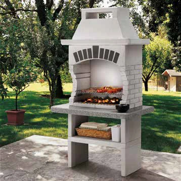 Palazzetti Grillkamin Fiji - Grau Inkl. Montagematerial 3 Palazzetti Grillkamin Fiji - Grau Inkl. Montagematerial