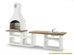 Palazzetti Outdoor Küche: Modul Grillkamin Brioni Inkl. Montagematerial 12 Palazzetti Outdoor Küche: Modul Grillkamin Brioni Inkl. Montagematerial -Grillen im Freien Palazzetti Grillkamin Brioni Outdoor Kueche Kombi 1