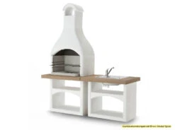 Palazzetti Outdoor Küche: Modul Grillkamin Brioni Inkl. Montagematerial 10 Palazzetti Outdoor Küche: Modul Grillkamin Brioni Inkl. Montagematerial -Grillen im Freien Palazzetti Grillkamin Brioni Outdoor Kueche Kombi 3