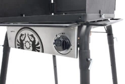 Petromax Gastisch / Gaskocher GE45 Mit Einzelbrenner 11 Petromax Gastisch / Gaskocher GE45 Mit Einzelbrenner -Grillen im Freien Petromax Gastisch ge45 Detail Front mit Gasregler