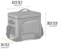 Petromax Kühltasche 22 Liter / Oliv 8 Petromax Kühltasche 22 Liter / Oliv -Grillen im Freien Petromax Kuehtasche 22Liter Abmessungen 1