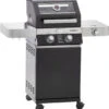 Rösle Gasgrill Videro G2 Schwarz - Modell 2022 Inkl. Abdeckhaube -Grillen im Freien Roesle BBQ Station Videro G2 schwarz Gasgrill R25514