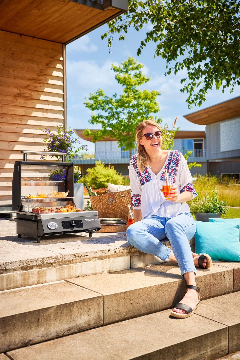 Rösle Elektrogrill Videro E2-P Campinggrill 9 Rösle Elektrogrill Videro E2-P Campinggrill – Bild 7