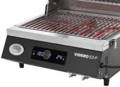 Rösle Elektrogrill Videro E2-P Campinggrill 14 Rösle Elektrogrill Videro E2-P Campinggrill -Grillen im Freien Roesle Elektrogrill Videro E2 P Steuerung Display