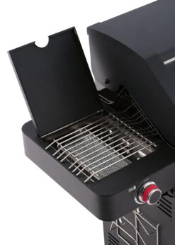 Rösle Videro G4-S VARIO+ Schwarz Gasgrill - FC Bayern Edition -Grillen im Freien Roesle Gasgrill Videro FC Bayern Detail Prime Zone Grillrost