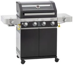 Rösle Gasgrill Videro G4-S VARIO+ Schwarz - Modell 2023 Inkl. Abdeckhaube