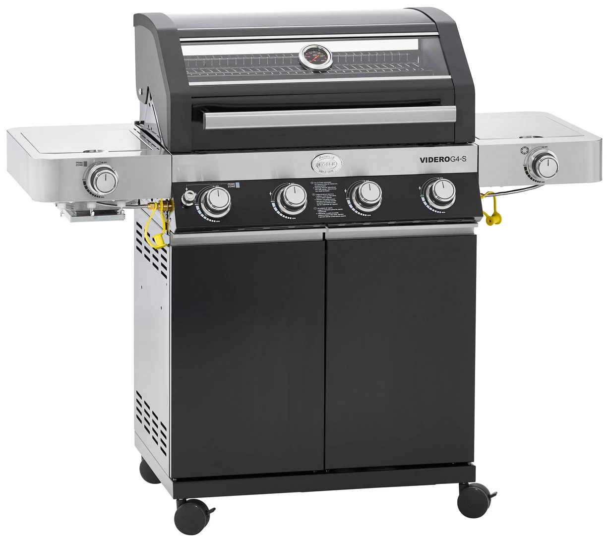 Rösle Gasgrill Videro G4-S VARIO+ Schwarz - Modell 2023 Inkl. Abdeckhaube 3 Rösle Gasgrill Videro G4-S VARIO+ Schwarz - Modell 2023 Inkl. Abdeckhaube