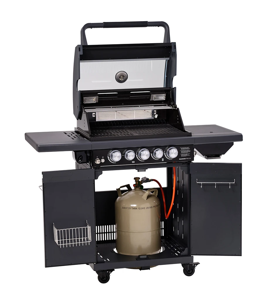 Rösle Gasgrill Magnum PRO G3 - X-DEAL Inkl. Abdeckhaube, Gusseisen Grillplatte Und Drehspieß - Modell 2023 4 Rösle Gasgrill Magnum PRO G3 - X-DEAL Inkl. Abdeckhaube, Gusseisen Grillplatte Und Drehspieß - Modell 2023 – Bild 2
