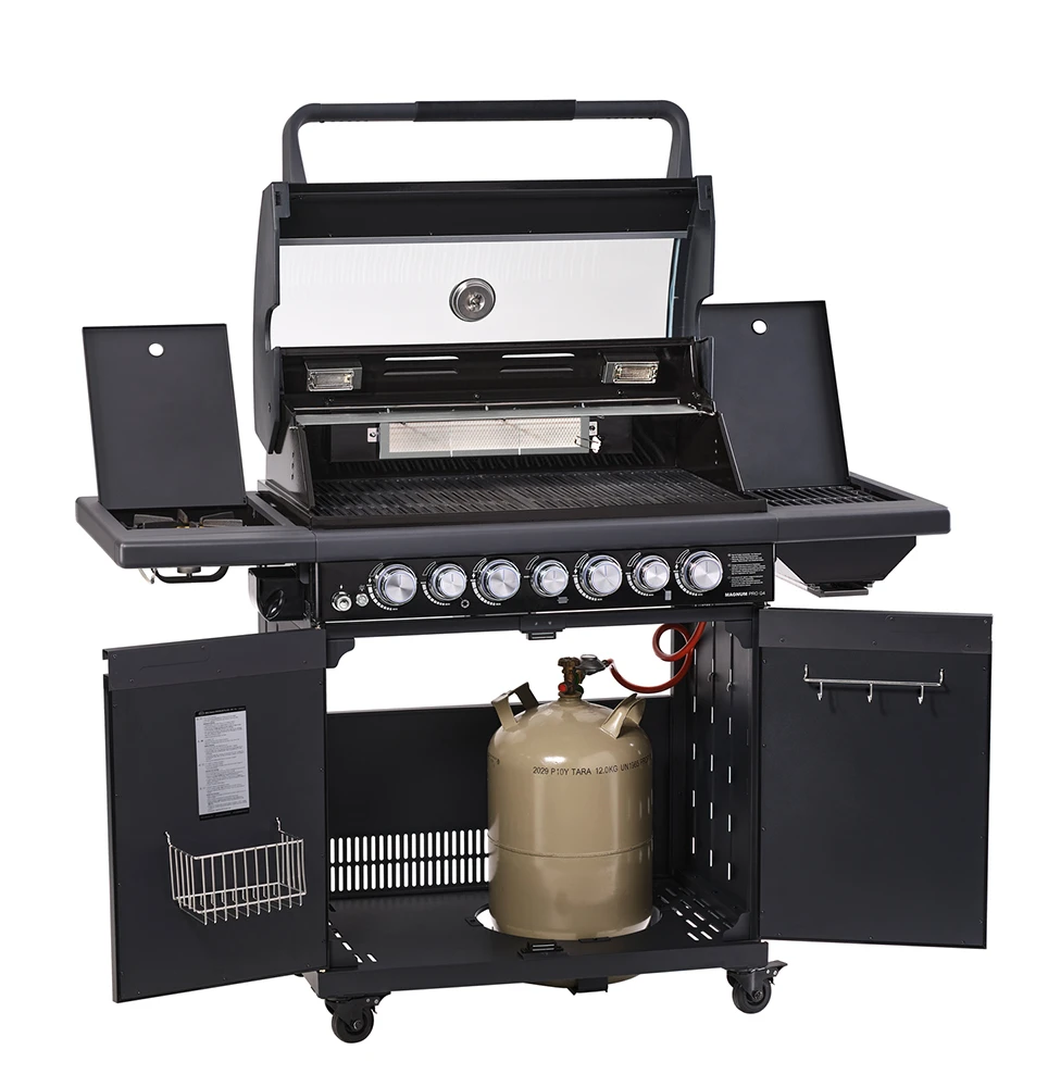 Rösle Gasgrill Magnum PRO G4-S - X-DEAL Inkl. Abdeckhaube Und Gusseisen Grillplatte - Modell 2023 4 Rösle Gasgrill Magnum PRO G4-S - X-DEAL Inkl. Abdeckhaube Und Gusseisen Grillplatte - Modell 2023 – Bild 2