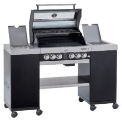 Rösle Gasgrill Videro G4-SL VARIO+ Schwarz - Modell 2022 -Grillen im Freien Roesle Videro BBQ Island G4 Sl 25535 04