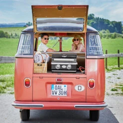 Rösle Gasgrill Videro G2-P Campinggrill -Grillen im Freien Roesle Videro G2 P Camping Gasgrill Lifestyle01