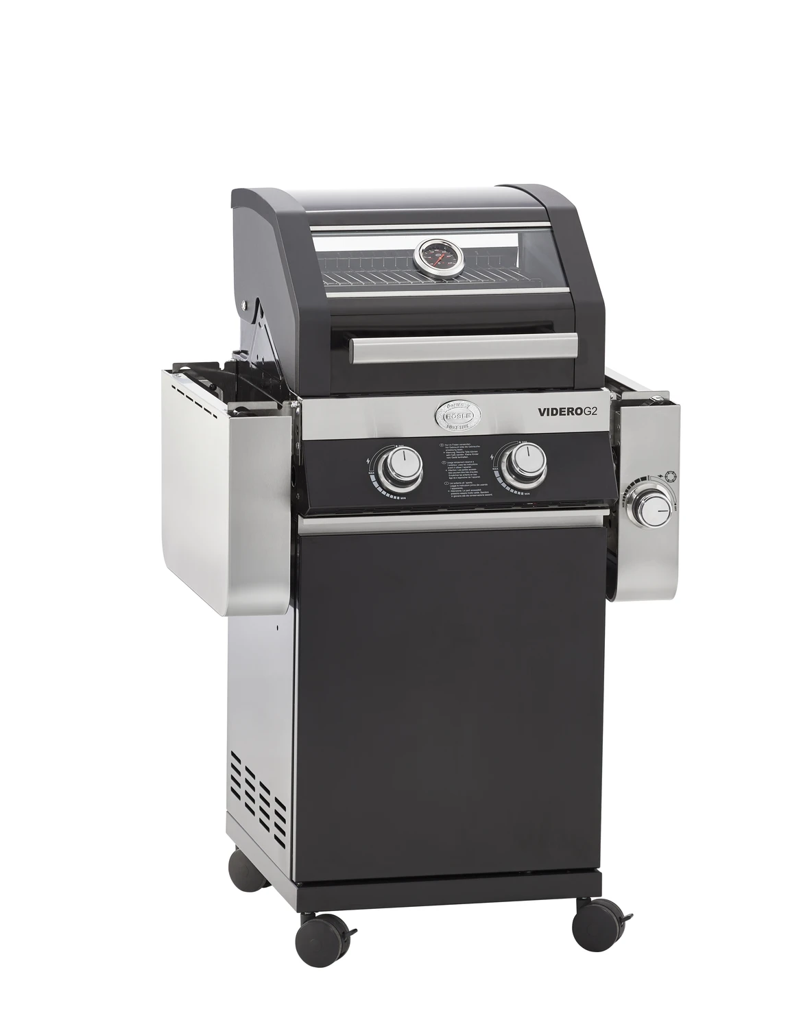 Rösle Gasgrill Videro G2 Schwarz - Modell 2022 Inkl. Abdeckhaube 5 Rösle Gasgrill Videro G2 Schwarz - Modell 2022 Inkl. Abdeckhaube – Bild 3