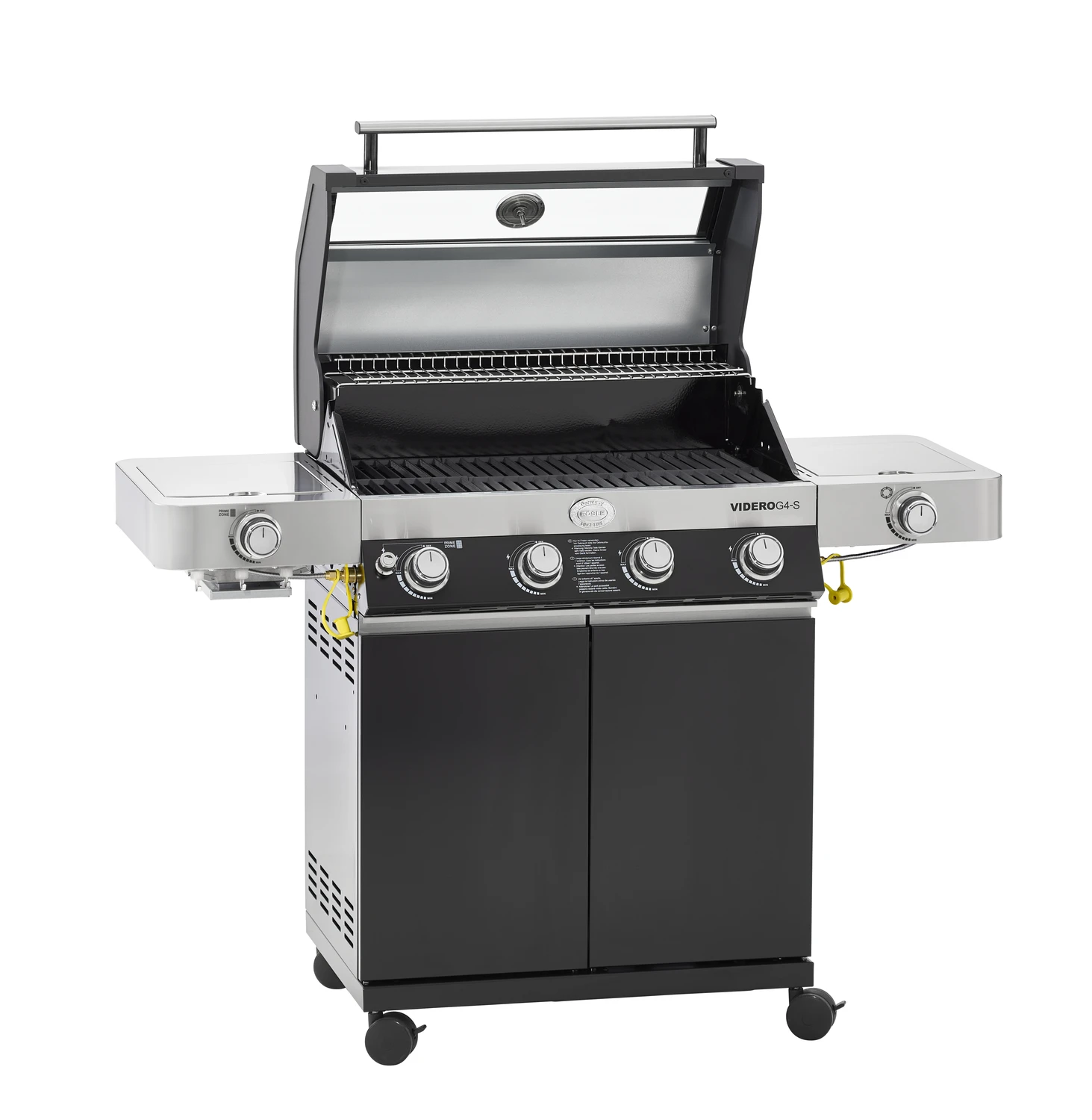Rösle Gasgrill Videro G4-S VARIO+ Schwarz - Modell 2023 - X-DEAL Inkl. Abdeckhaube Und Grillplatte 7 Rösle Gasgrill Videro G4-S VARIO+ Schwarz - Modell 2023 - X-DEAL Inkl. Abdeckhaube Und Grillplatte – Bild 5