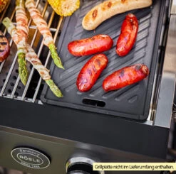 Rösle Gasgrill Videro Pro G2-P Campinggrill 12 Rösle Gasgrill Videro Pro G2-P Campinggrill -Grillen im Freien Roesle Videro PRO G2 P Gasgrill Beispiel mit Grillplatte