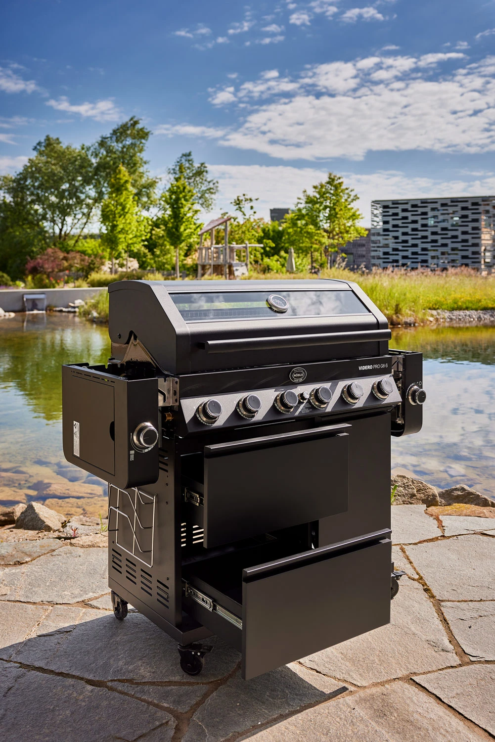 Rösle Gasgrill Videro Pro G6-S Vario+ Mattschwarz - Modell 2023 8 Rösle Gasgrill Videro Pro G6-S Vario+ Mattschwarz - Modell 2023 – Bild 6