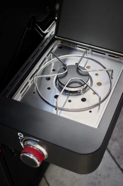 Rösle Videro G4-S VARIO+ Schwarz Gasgrill - FC Bayern Edition -Grillen im Freien Roesle Videro Seitenkocher FC Bayern Edition