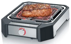 Grillen im Freien -Grillen im Freien Severin Elektro Steakboard PG8545 Anwendung