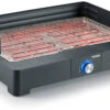Severin Elektro Tischgrill Mit Grillrost - 2.200 Watt 1 Severin Elektro Tischgrill Mit Grillrost - 2.200 Watt -Grillen im Freien Severin Elektro Tischgrill PG8565 angeschaltet