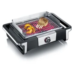 Grillen im Freien 27 Severin Elektro Tischgrill SENOA Digital Boost - Boost Zone 500°C - 3.000 W