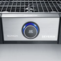 Severin Elektro Tischgrill SENOA Digital Boost - Boost Zone 500°C - 3.000 W -Grillen im Freien Severin Elektrogrill Senoa pg8114 schalter 2