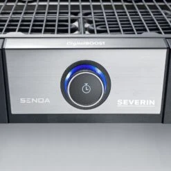 Severin Elektro Tischgrill SENOA Digital Boost - Boost Zone 500°C - 3.000 W -Grillen im Freien Severin Elektrogrill Senoa pg8114 schalter 4