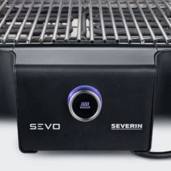 Severin Elektrogrill Tischgrill SEVO G - Boost Zone 500°C - 3.000 W -Grillen im Freien Severin Elektrogrill Sevo G pg8104 display 1