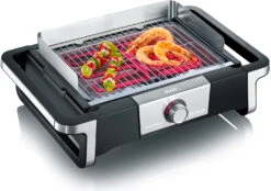 Grillen im Freien 17 Severin Elektro Tischgrill SENOA Boost - Boost Zone 500°C - 3.000 W