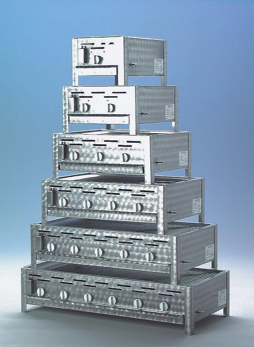 TGO 1-Brenner Gastrobräter / Gasbräter Mit Stahlpfanne 3 TGO 1-Brenner Gastrobräter / Gasbräter Mit Stahlpfanne