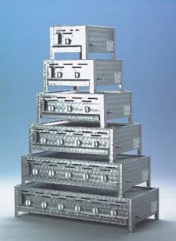 TGO 3-Brenner Gastrobräter / Gasbräter Mit Rost + Stahlpfanne