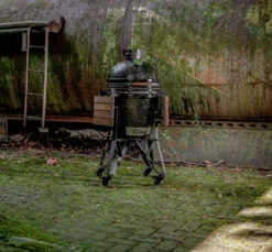 The Bastard Keramikgrill Classic Medium - Complete - Schwarz Glänzend - Modell 2023 -Grillen im Freien The Bastard Classic Medium Complete Keramikgrill