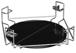 The Bastard Keramikgrill Urban Large - Complete - Schwarz Matt - Modell 2023 23 The Bastard Keramikgrill Urban Large - Complete - Schwarz Matt - Modell 2023 -Grillen im Freien The Bastard Multilevel Cooking System Large Plate Setter 2