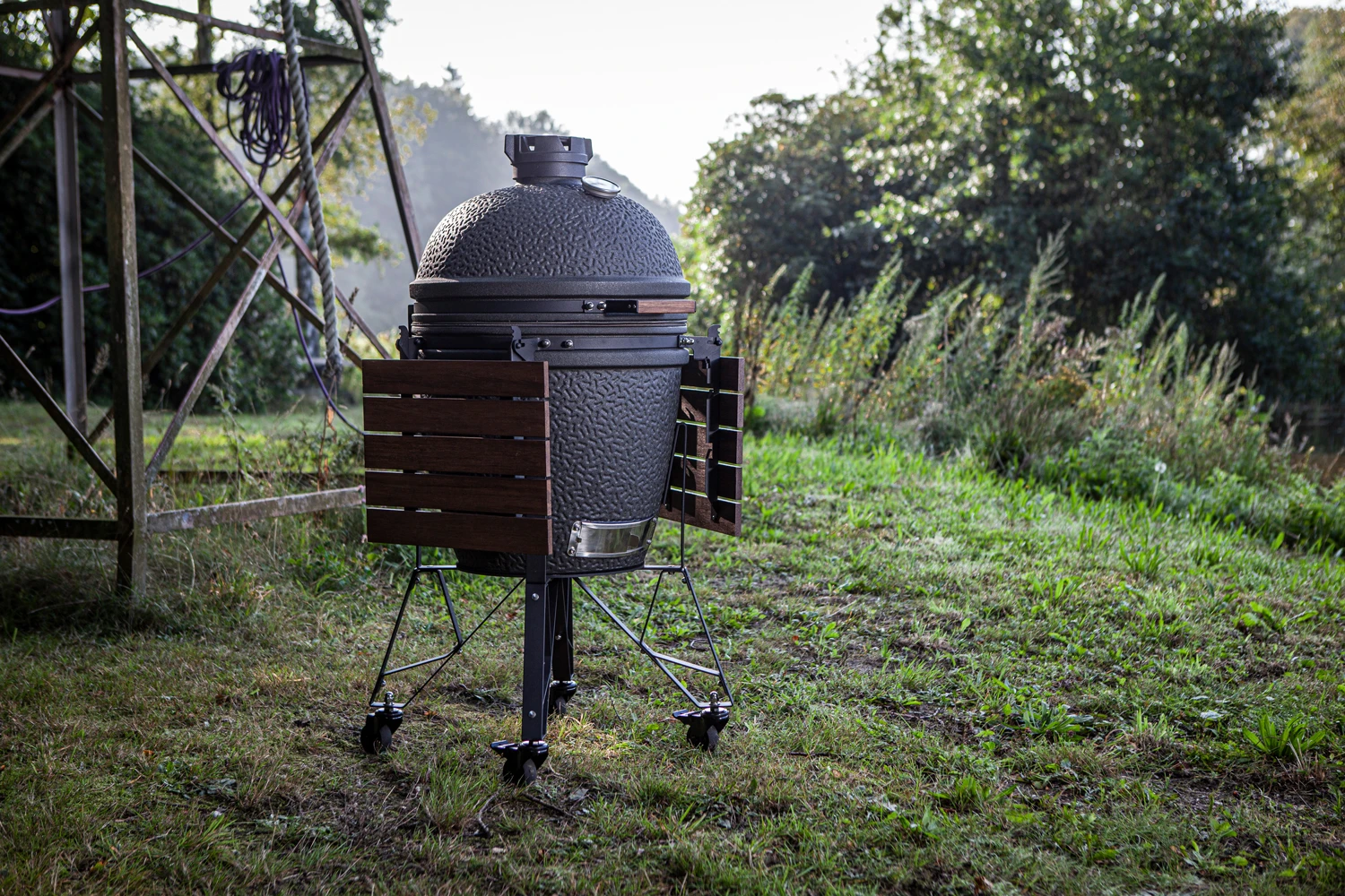 The Bastard Keramikgrill Urban Large - Complete - Schwarz Matt - Modell 2023 13 The Bastard Keramikgrill Urban Large - Complete - Schwarz Matt - Modell 2023 – Bild 11