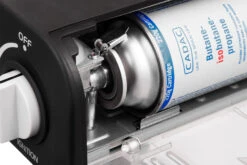 CADAC Camping Gasgrill Safari Chef 30 Compact Lite - Kartuschenbetrieb -Grillen im Freien cadac safari chef 30 gasgrill detail kartusche