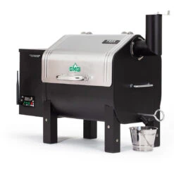 GMG Pelletgrill Trek Mit WiFi Steuerung -Grillen im Freien gmg trek pelletgrill seitlich