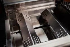 Grillfürst G201E 2-Brenner Gasgrill Portabel V2 - Campinggrill / Balkongrill 50mbar - Inkl. Untergestell -Grillen im Freien grillfuerst g201 flammenverteiler